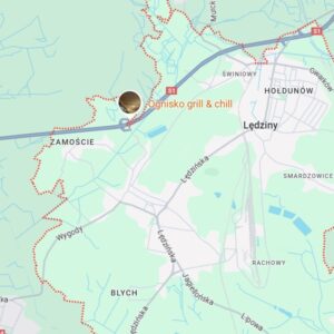 Mapa Lędziny
