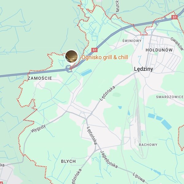 Mapa Lędziny