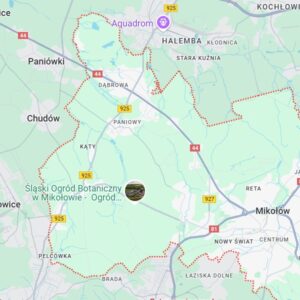 Mapa Mikołów